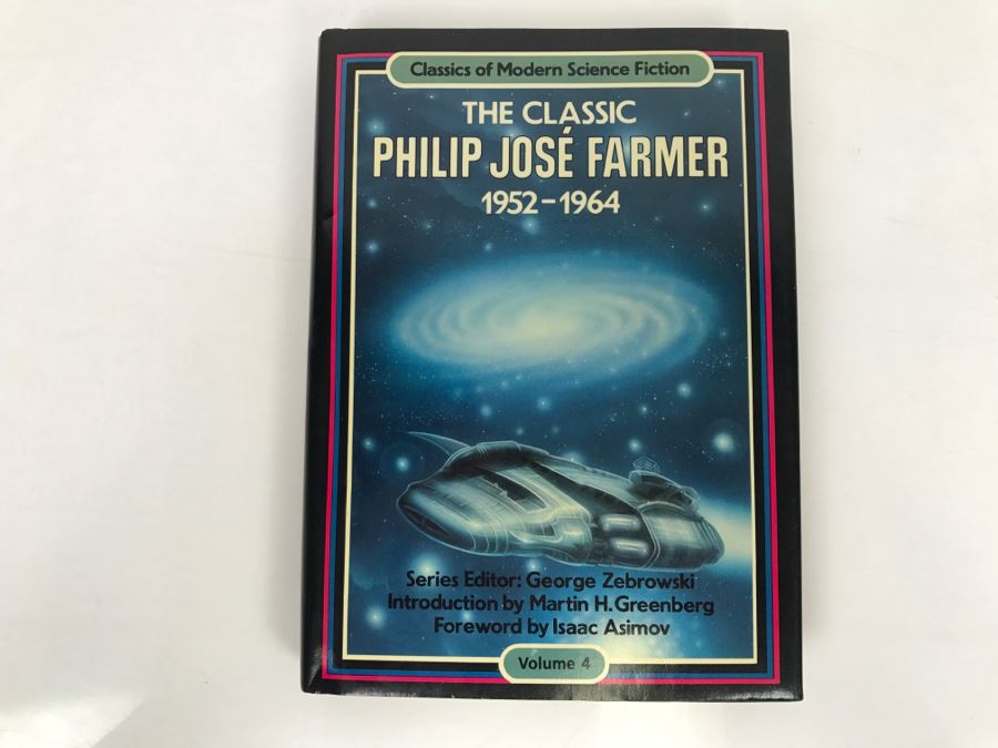 Signed First Edition 1984 Hardcover Book The Classic Philip Jose Farmer, 1952-1964 By Philip Jose Farmer [Photo 2]