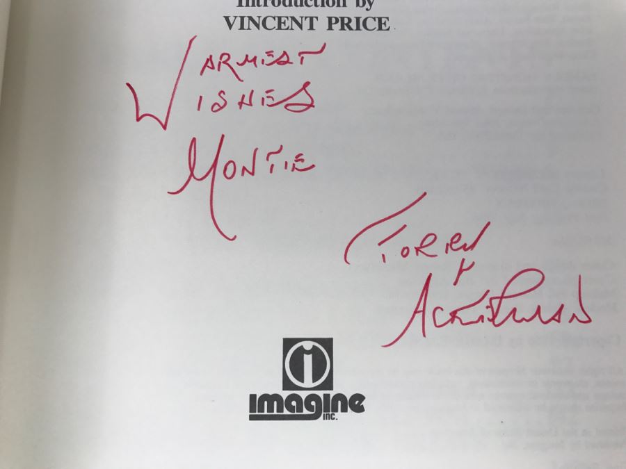 Signed First Printing Book Famous Monsters Of Filmland By Forrest J Ackerman (Signed By Forrest J Ackerman) [Photo 7]