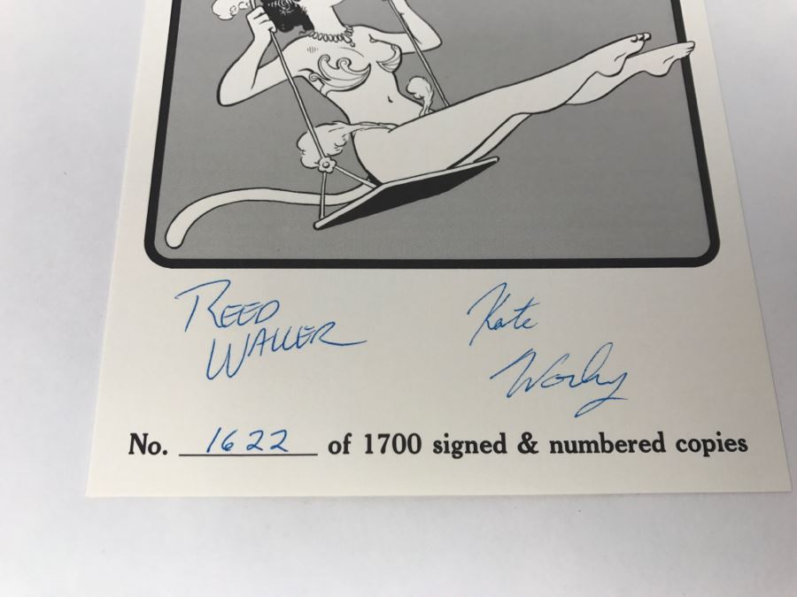 Signed Limited Edition Hardcover Book The Collected 'OMAHA' The Cat Dancer By Reed Waller And Kate Worley 1622 Of 1700 (Signed By Both Authors) ADULT Book [Photo 7]