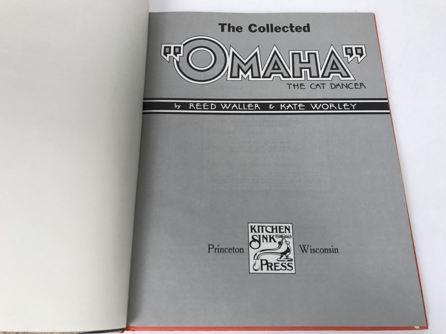 Signed Limited Edition Hardcover Book The Collected 'OMAHA' The Cat Dancer By Reed Waller And Kate Worley 1622 Of 1700 (Signed By Both Authors) ADULT Book [Photo 10]