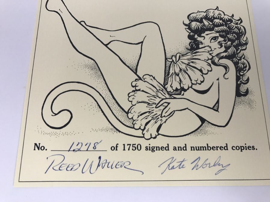 Signed Limited Edition Hardcover Book Volume Two: The Collected 'OMAHA' The Cat Dancer By Reed Waller And Kate Worley 1278 Of 1750 (Signed By Both Authors) ADULT Book [Photo 6]