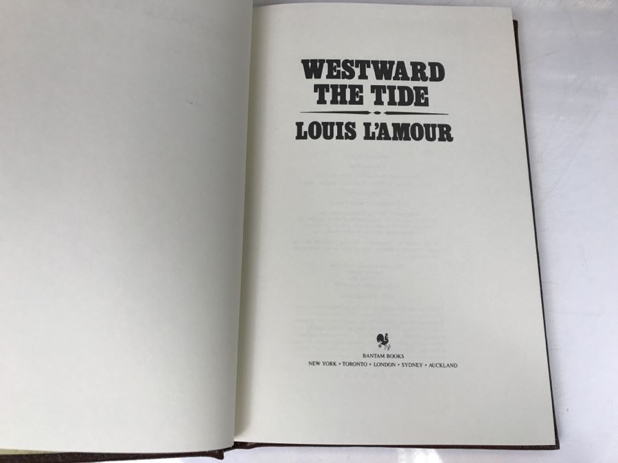 Collection Of (14) Books 1984 Louis L'Amour Hardcover Collection Bantam Books (See Description For Book Titles) [Photo 7]