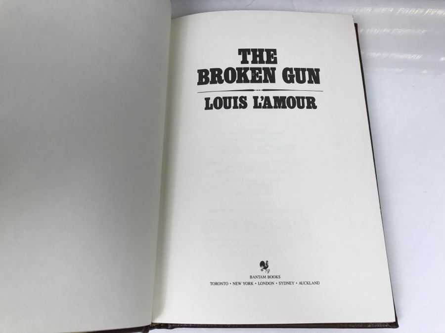 Collection Of (9) Books 1984 Louis L'Amour Hardcover Collection Bantam Books (See Description For Book Titles) [Photo 6]
