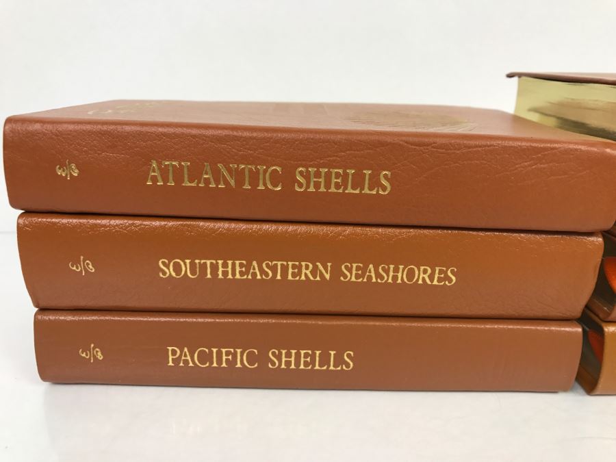 (7) Easton Press Books 1985 The Fiftieth Anniversary Edition Roger Tory Peterson Field Guides Sponsored By The National Audobon Society And The National Wildlife Federation (See Details For Titles) - Oceans [Photo 4]