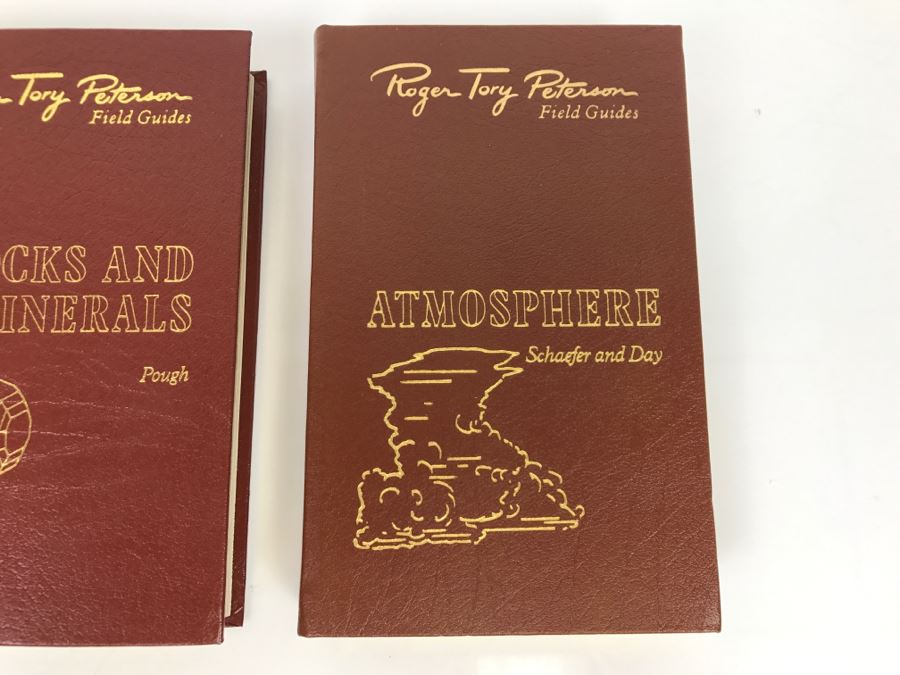 (3) Easton Press Books 1985 The Fiftieth Anniversary Edition Roger Tory Peterson Field Guides Sponsored By The National Audobon Society And The National Wildlife Federation (See Details For Titles) - Earth Universe [Photo 4]