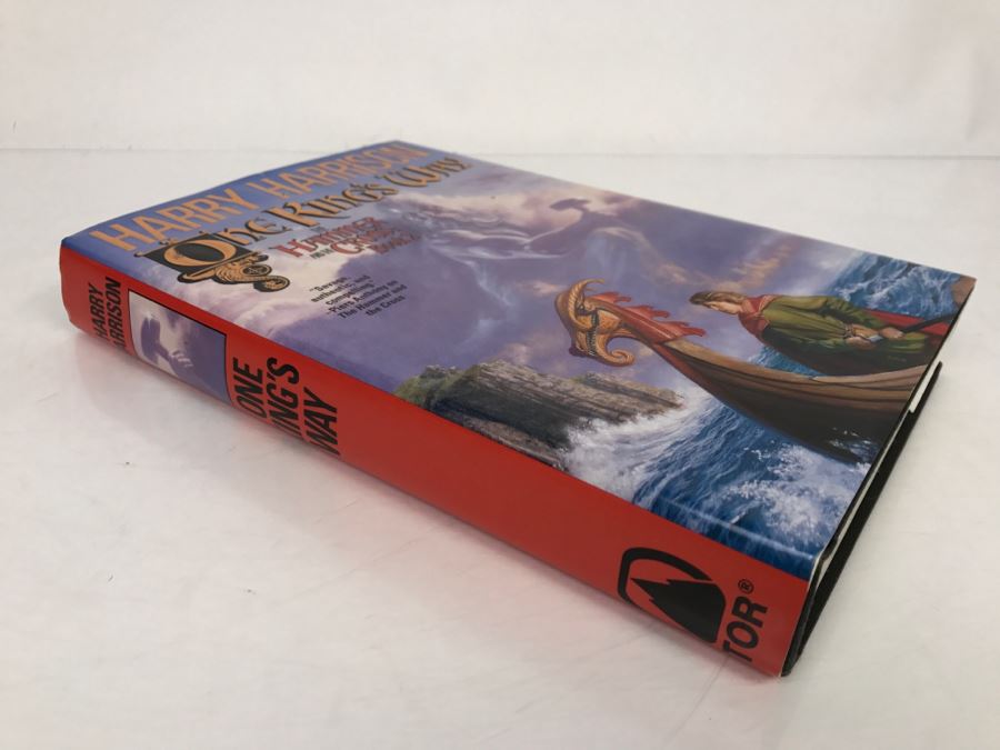 Signed First Edition 1995 Hardcover Book One King's Way By Harry Harrison And John Holm (Signed By Harry Harrison) [Photo 3]