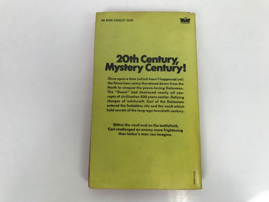 Signed First Printing Camelot Edition 1969 Vault Of The Ages By Poul Anderson [Photo 4]