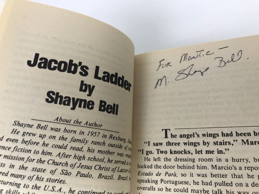 Signed First Edition 1987 Paperback Book L. Ron Hubbard Presents Writers Of The Future Volume III (Signed By Algis Budrys, M. Shayne Bell, Martha Soukup, Lori Ann White, Frederik Pohl, Gregory Benford, Jerry Pournelle) [Photo 9]