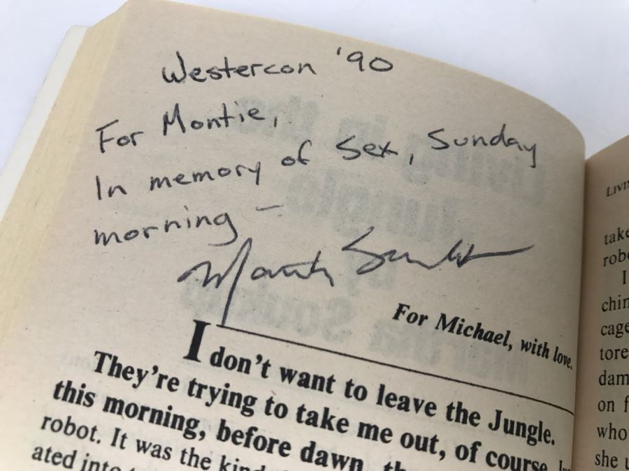 Signed First Edition 1987 Paperback Book L. Ron Hubbard Presents Writers Of The Future Volume III (Signed By Algis Budrys, M. Shayne Bell, Martha Soukup, Lori Ann White, Frederik Pohl, Gregory Benford, Jerry Pournelle) [Photo 12]