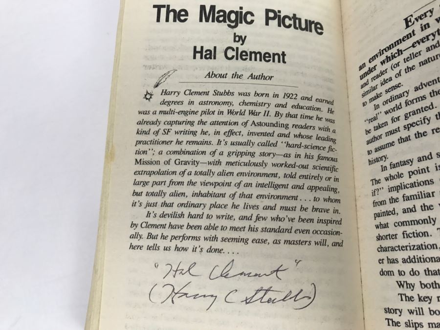 Signed First Edition 1989 Paperback Book L. Ron Hubbard Presents Writers Of The Future Volume V (Signed By Algis Budrys, Jane Yolen, Hal Clement, Gary Shockley And Kelly Freas) [Photo 10]