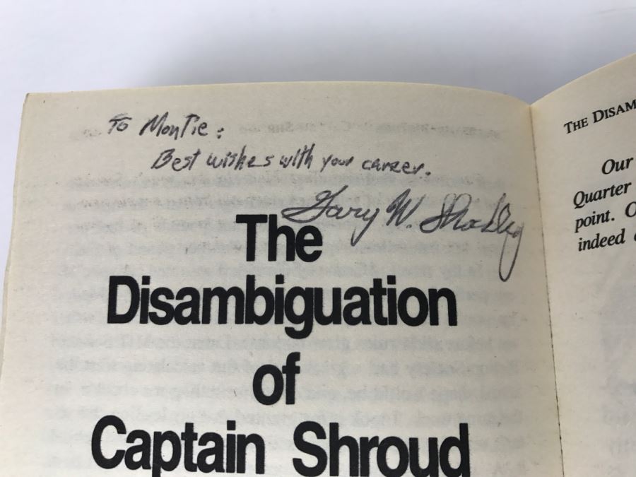 Signed First Edition 1989 Paperback Book L. Ron Hubbard Presents Writers Of The Future Volume V (Signed By Algis Budrys, Jane Yolen, Hal Clement, Gary Shockley And Kelly Freas) [Photo 13]