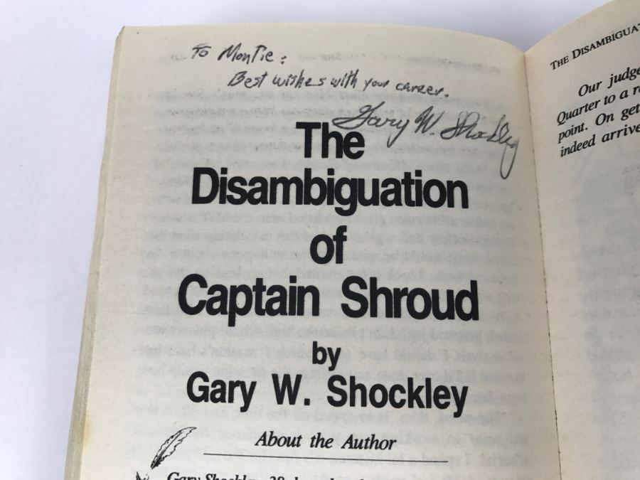 Signed First Edition 1989 Paperback Book L. Ron Hubbard Presents Writers Of The Future Volume V (Signed By Algis Budrys, Jane Yolen, Hal Clement, Gary Shockley And Kelly Freas) [Photo 12]