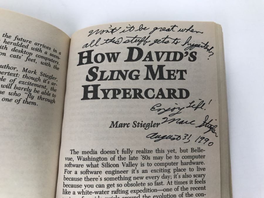Signed First Printing 1988 Paperback Book New Destinies, Summer 1988 (Signed By Jim Baen, Poul Anderson, Harry Turtledove, S.M. Stirling And Marc Stiegler) [Photo 11]