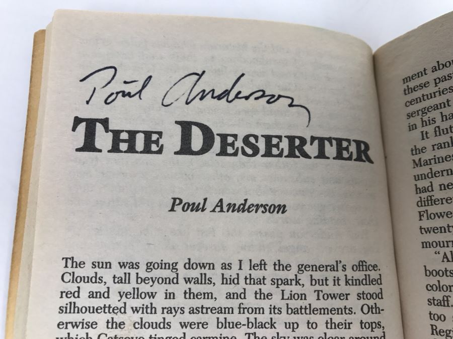 Signed First Printing 1988 Paperback Book New Destinies, Summer 1988 (Signed By Jim Baen, Poul Anderson, Harry Turtledove, S.M. Stirling And Marc Stiegler) [Photo 10]