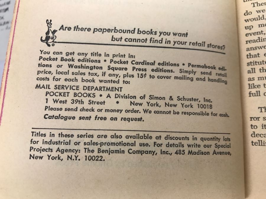 Signed Paperback Book Science Fiction Terror Tales Pocket Books (Signed By Ray Bradbury, Robert Sheckley And Alan E. Nourse) [Photo 8]