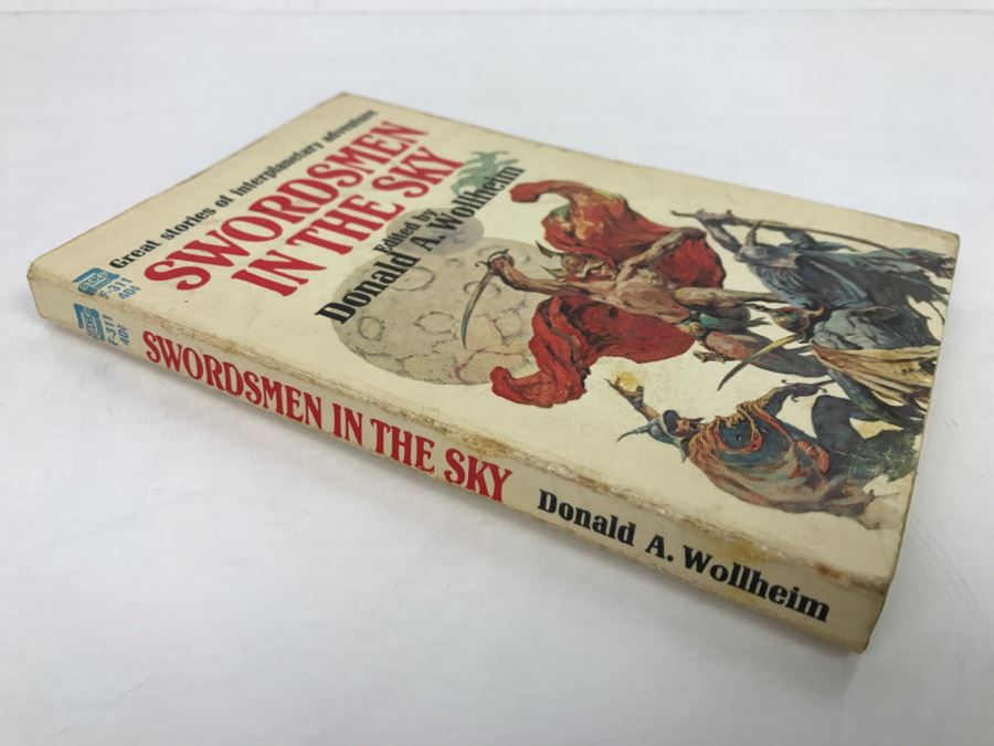 Signed 1964 Paperback Book Swordsmen In The Sky (Signed By Poul Anderson And Andre Norton) [Photo 4]