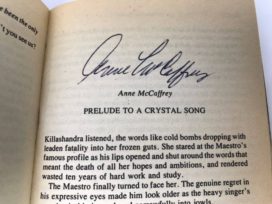 Signed 1975 Paperback Book Continuum 1 (Signed By Poul Anderson And Anne McCaffrey) [Photo 8]