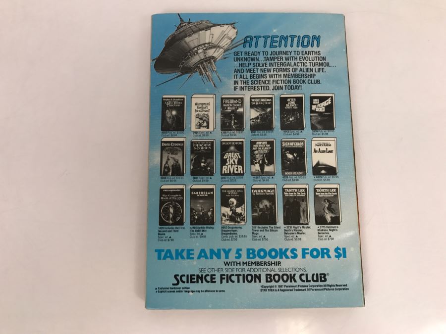 Signed Paperback Isaac Asimov Science Fiction June 1988 Signed By Robert Silverberg [Photo 5]