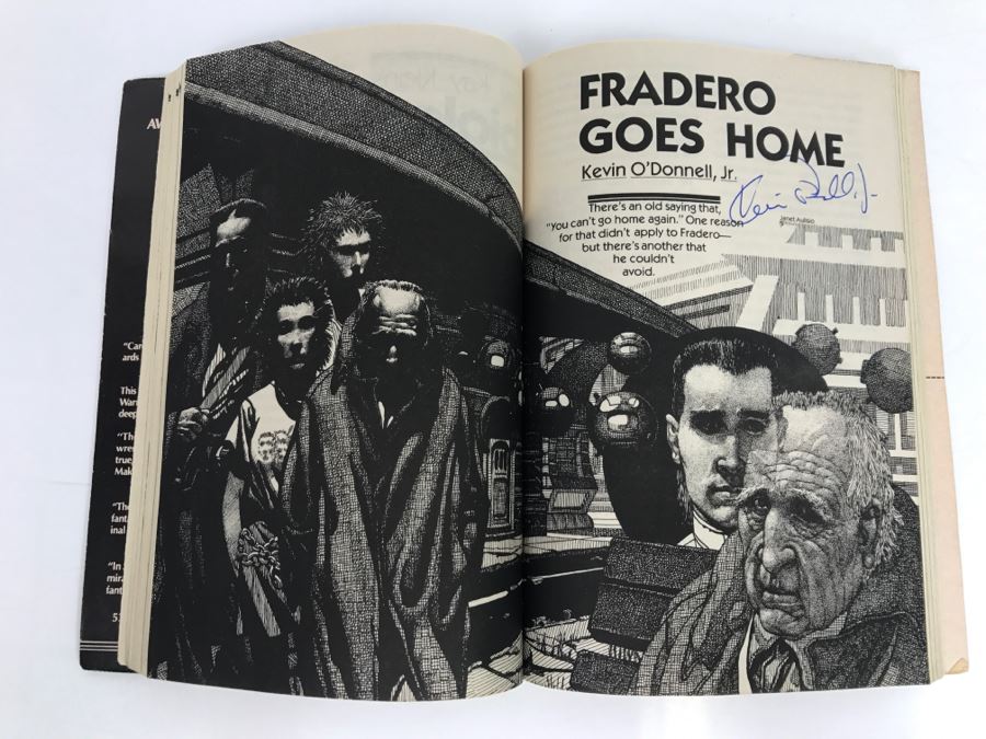 Signed Paperback Analog Science Fiction Science Fact May 1988 (Signed By Stanley Schmidt, Roger MacBride Allen, Kevin O'Donnell Jr., Michael F. Flynn And Harry Turtledove) [Photo 14]