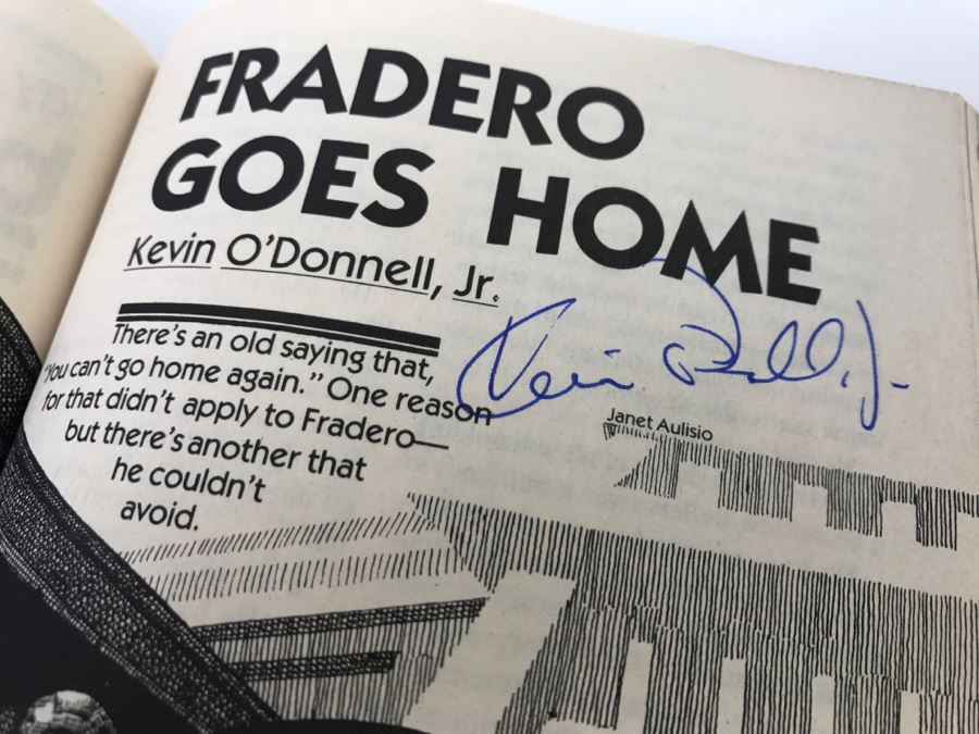 Signed Paperback Analog Science Fiction Science Fact May 1988 (Signed By Stanley Schmidt, Roger MacBride Allen, Kevin O'Donnell Jr., Michael F. Flynn And Harry Turtledove) [Photo 16]