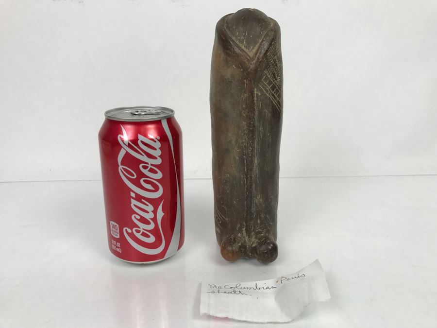 Antique Pre-Columbian Penis Sheath Artifact [Photo 1]