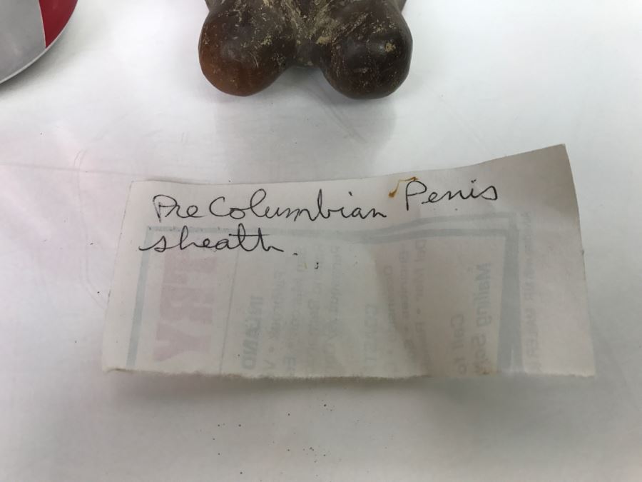 Antique Pre-Columbian Penis Sheath Artifact [Photo 3]