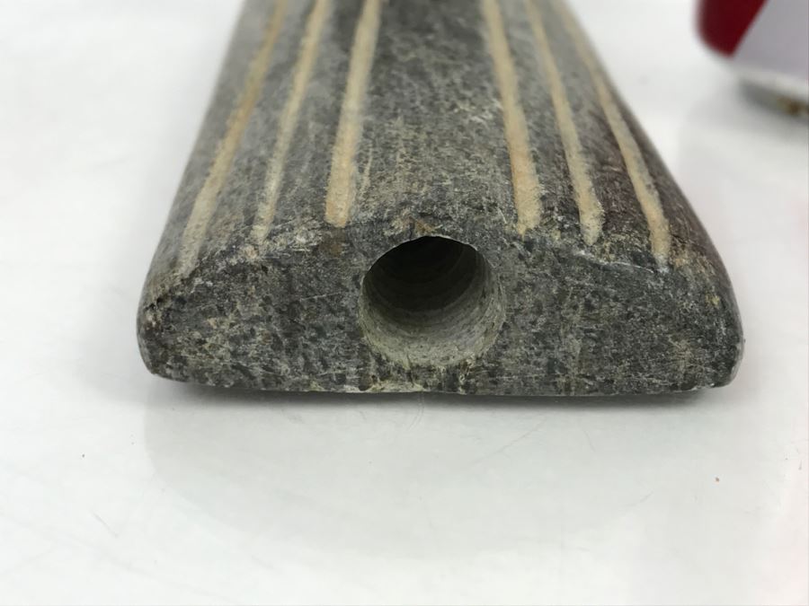 Antique Native American Steatite Platform Pipe From Ross County, Ohio [Photo 7]