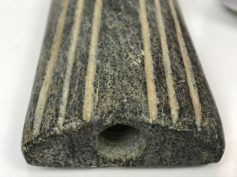 Antique Native American Steatite Platform Pipe From Ross County, Ohio [Photo 8]