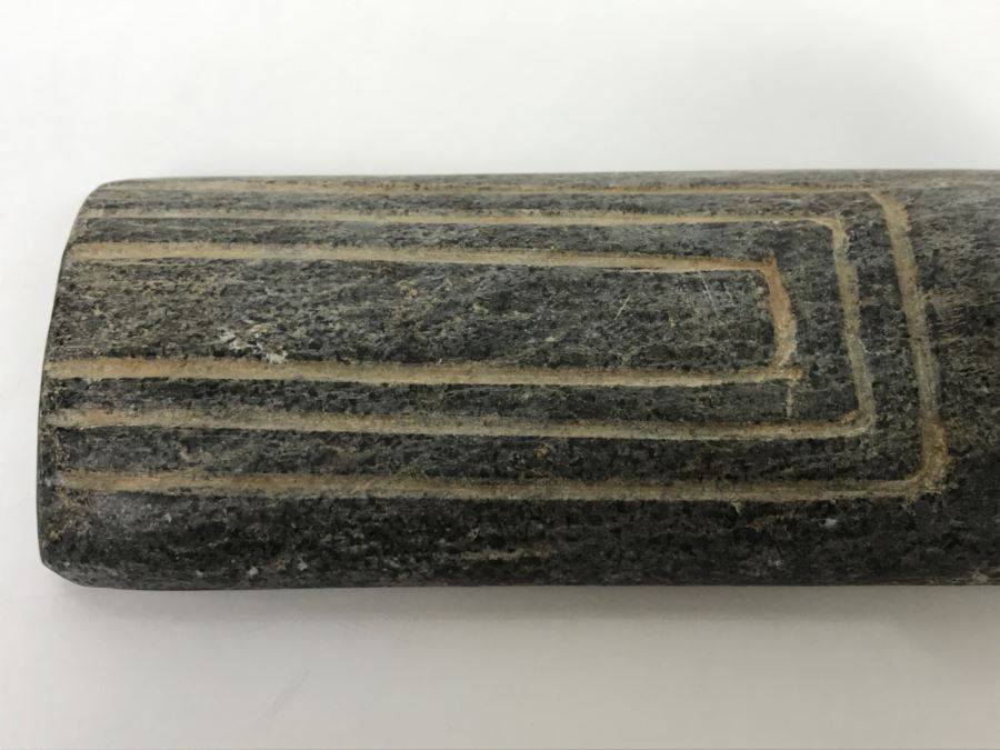 Antique Native American Steatite Platform Pipe From Ross County, Ohio [Photo 22]