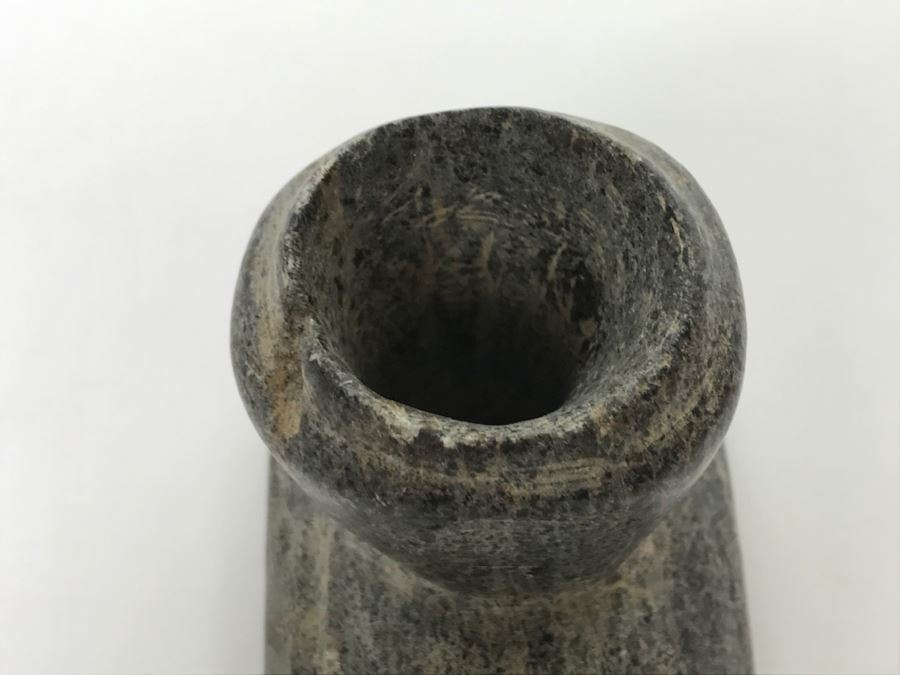 Antique Native American Steatite Platform Pipe From Ross County, Ohio [Photo 11]
