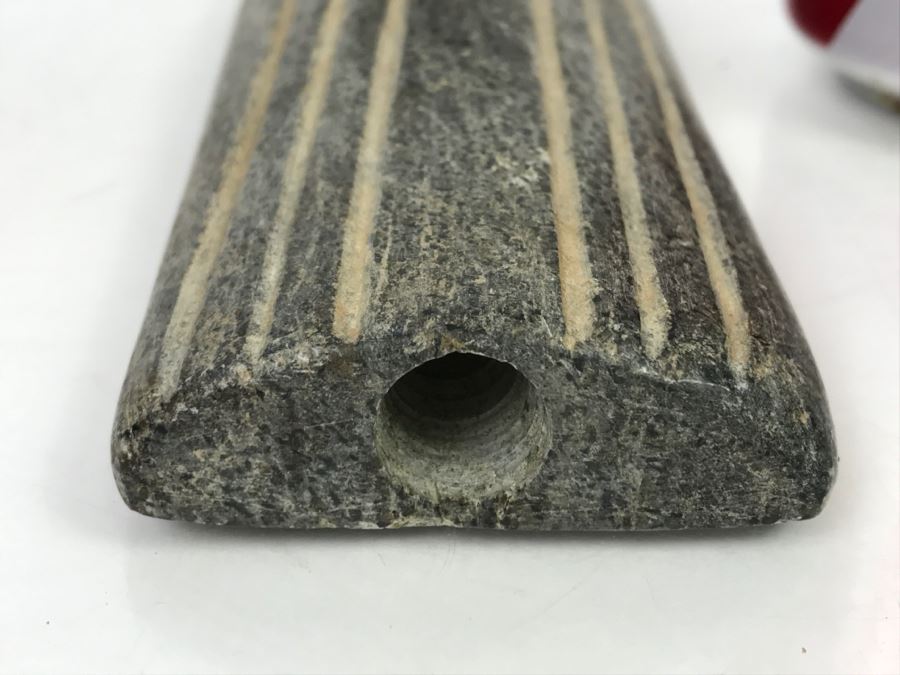 Antique Native American Steatite Platform Pipe From Ross County, Ohio [Photo 6]