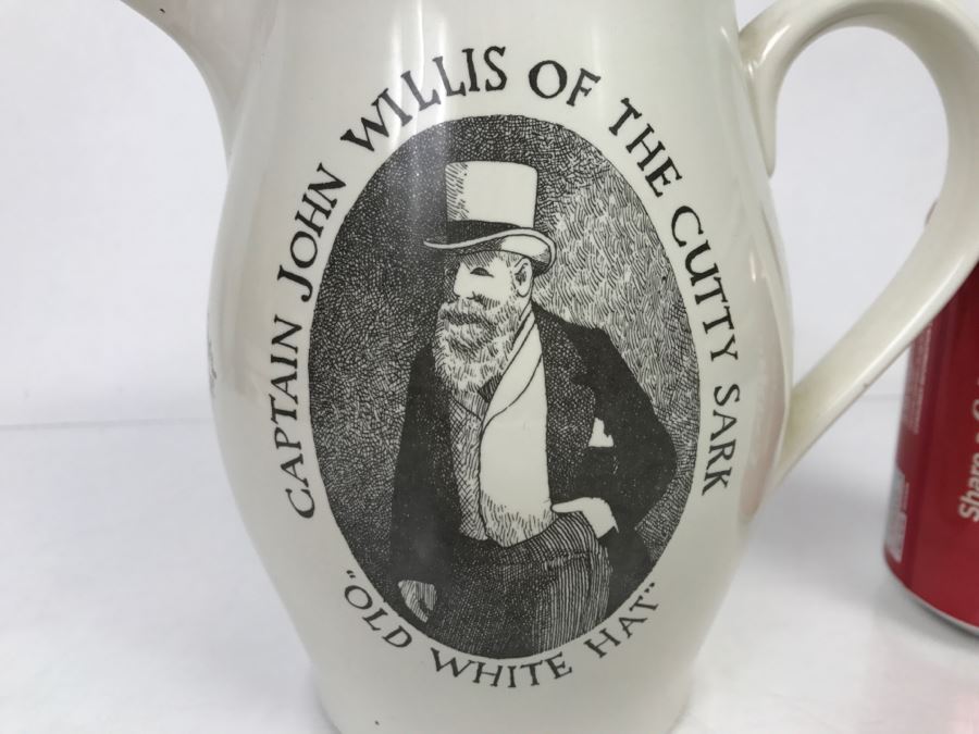 Vintage Cutty Sark Scotch Whisky Liquor Advertising Pitcher [Photo 7]