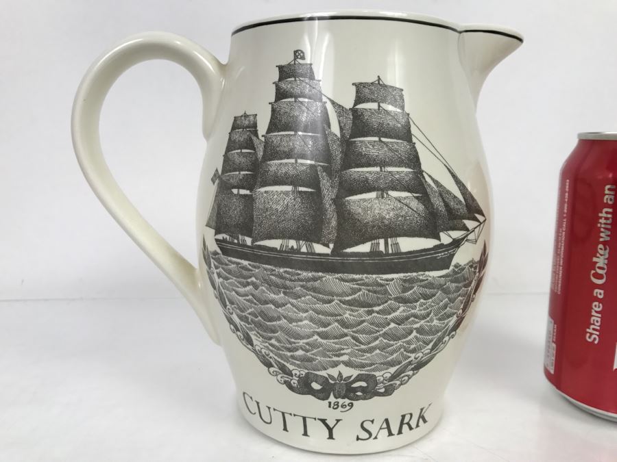 Vintage Cutty Sark Scotch Whisky Liquor Advertising Pitcher [Photo 3]