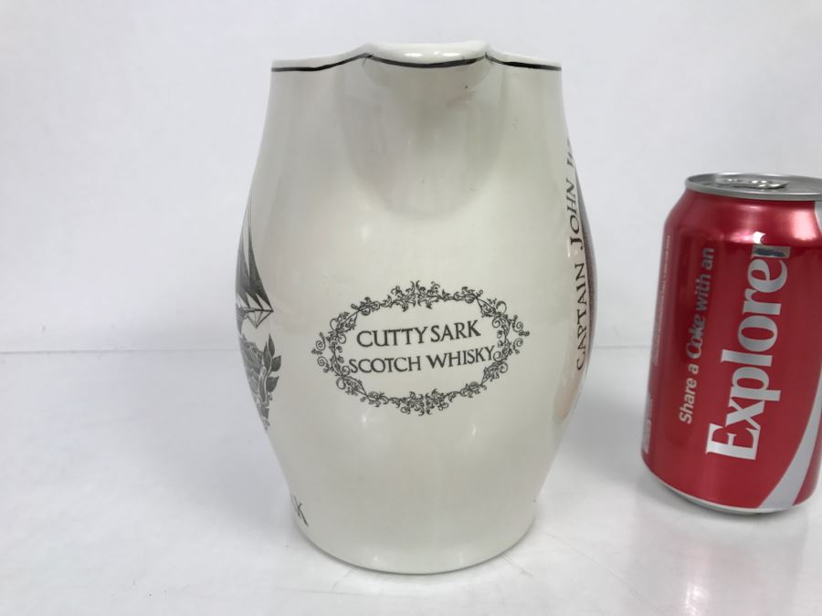 Vintage Cutty Sark Scotch Whisky Liquor Advertising Pitcher [Photo 6]