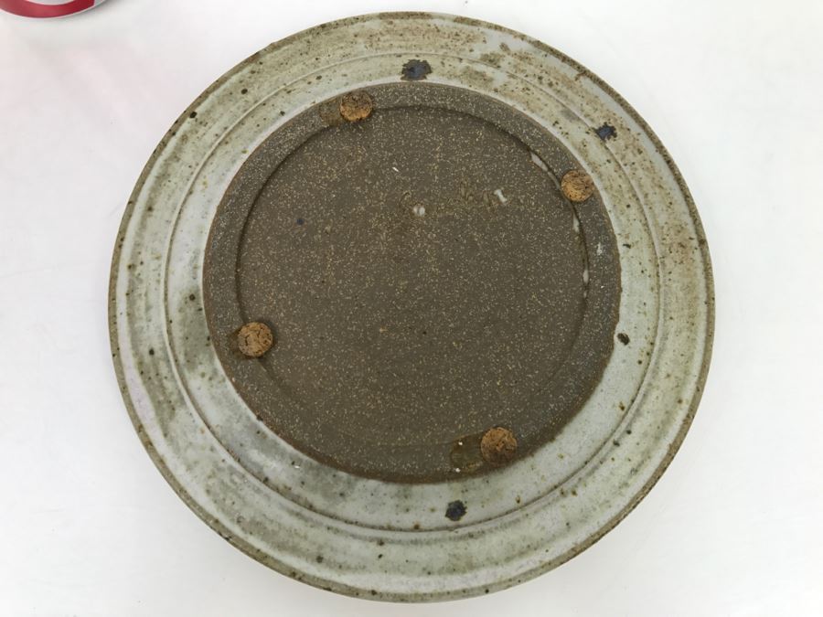 Mid-Century Pottery Ashtray Signed Carolyn [Photo 9]