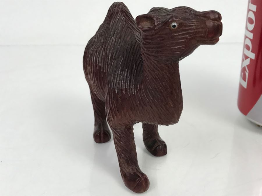 Hand Carved Wooden Camel Carving [Photo 12]