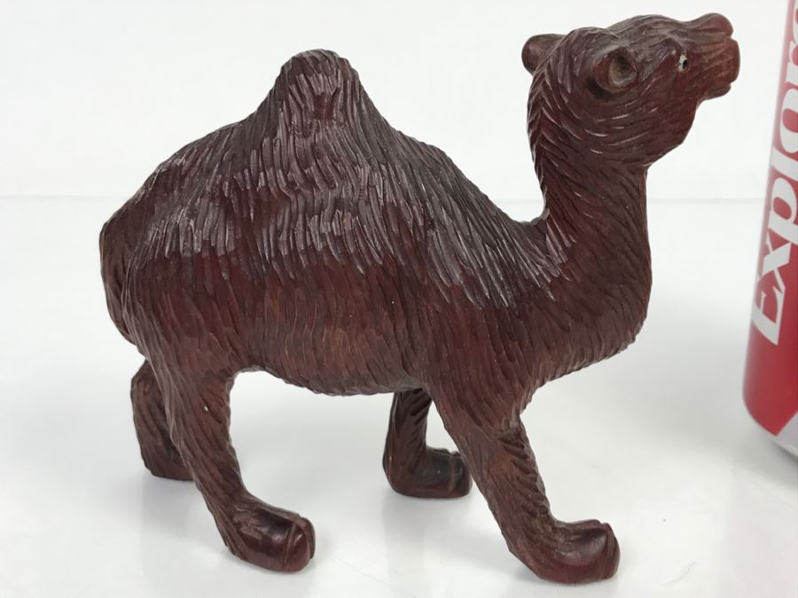 Hand Carved Wooden Camel Carving [Photo 10]