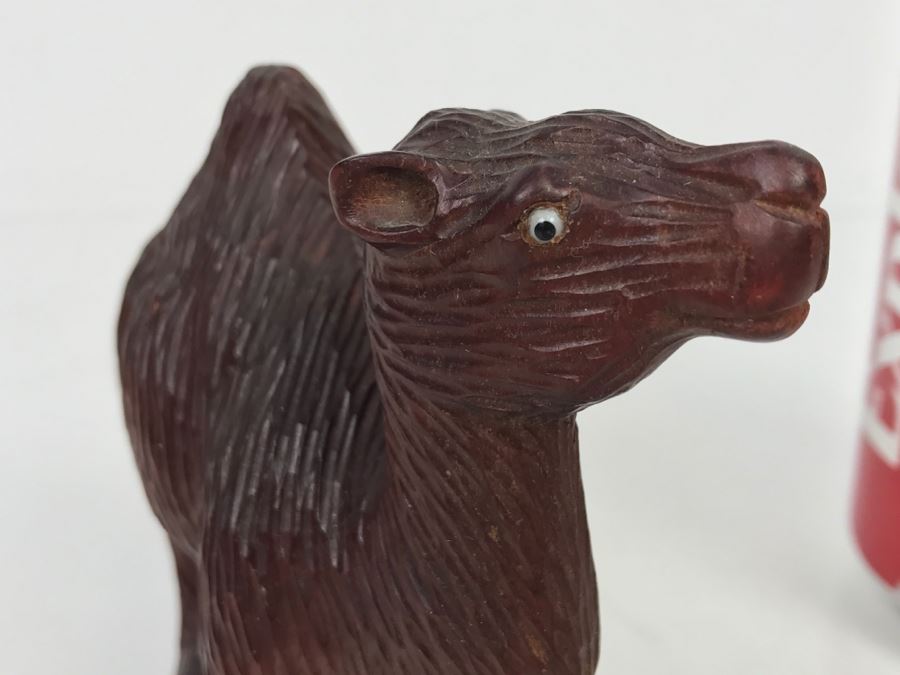 Hand Carved Wooden Camel Carving [Photo 13]