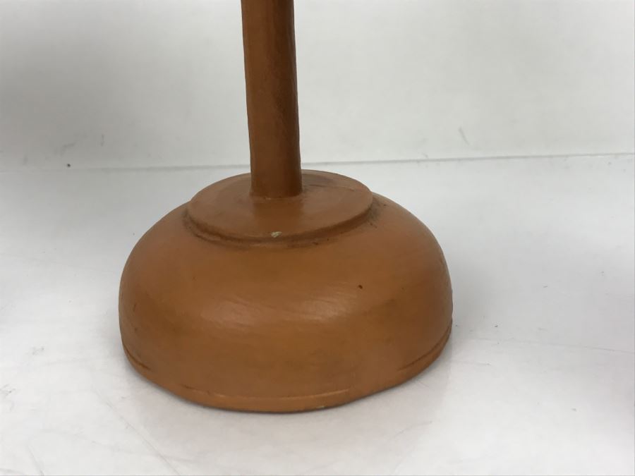 Set Of (3) Indonesian Animal Heads Frog Giraffe Fish [Photo 9]