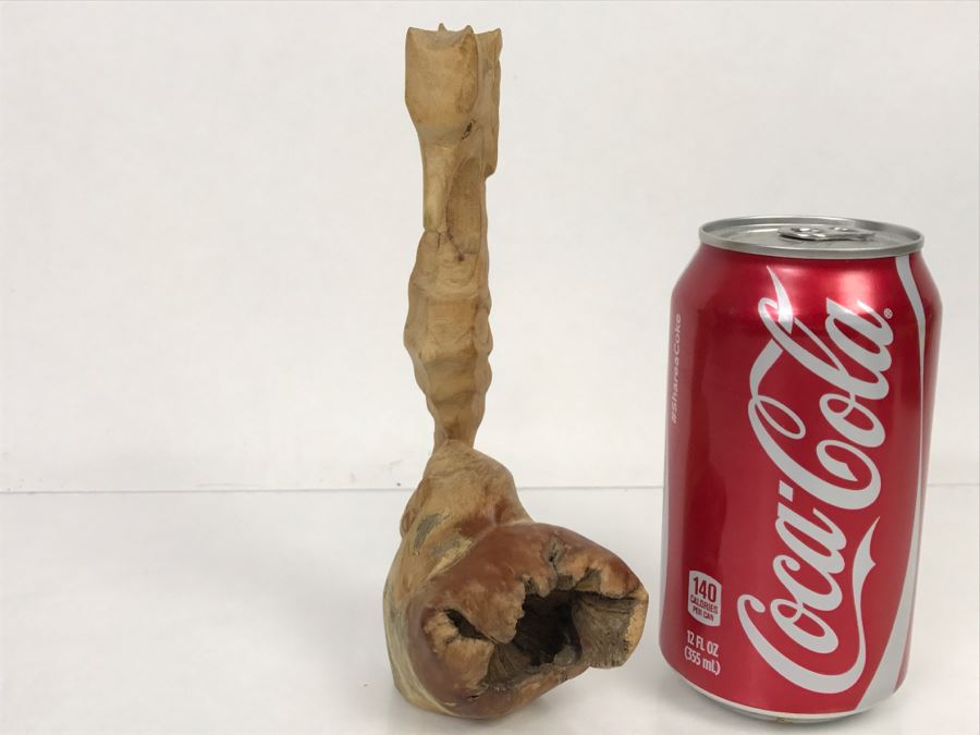 Vintage Wooden Seahorse Carving [Photo 7]