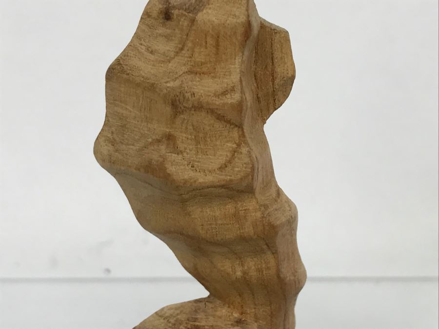 Vintage Wooden Seahorse Carving [Photo 4]