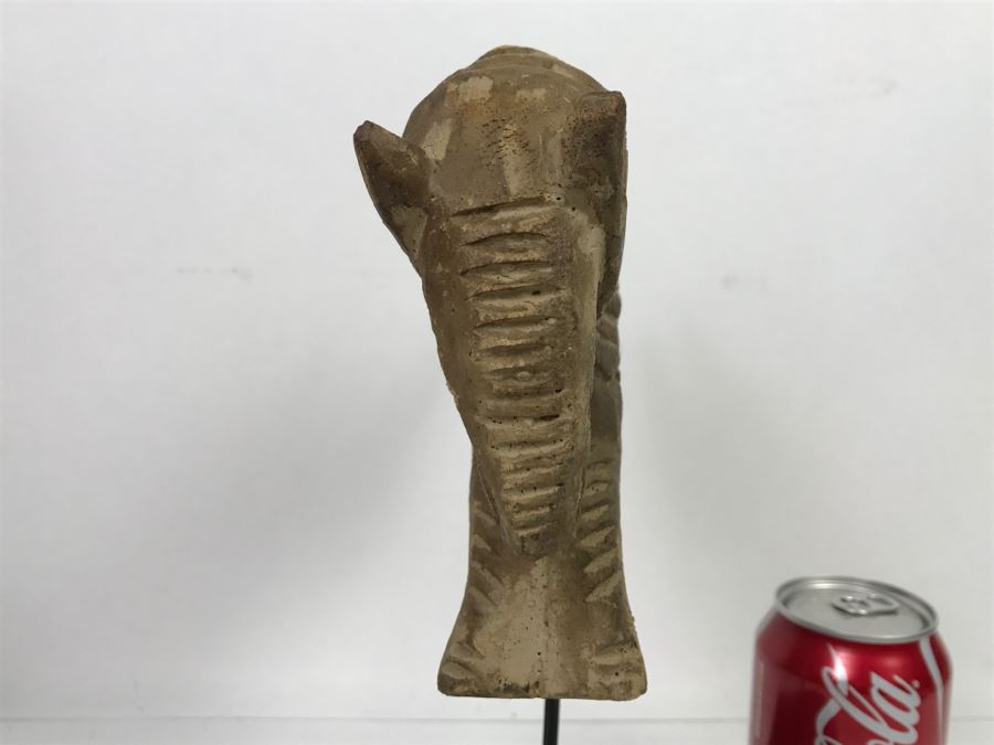 Wooden Carving Of Hybrid Horse Fish Seahorse Sculpture On Display Stand [Photo 11]