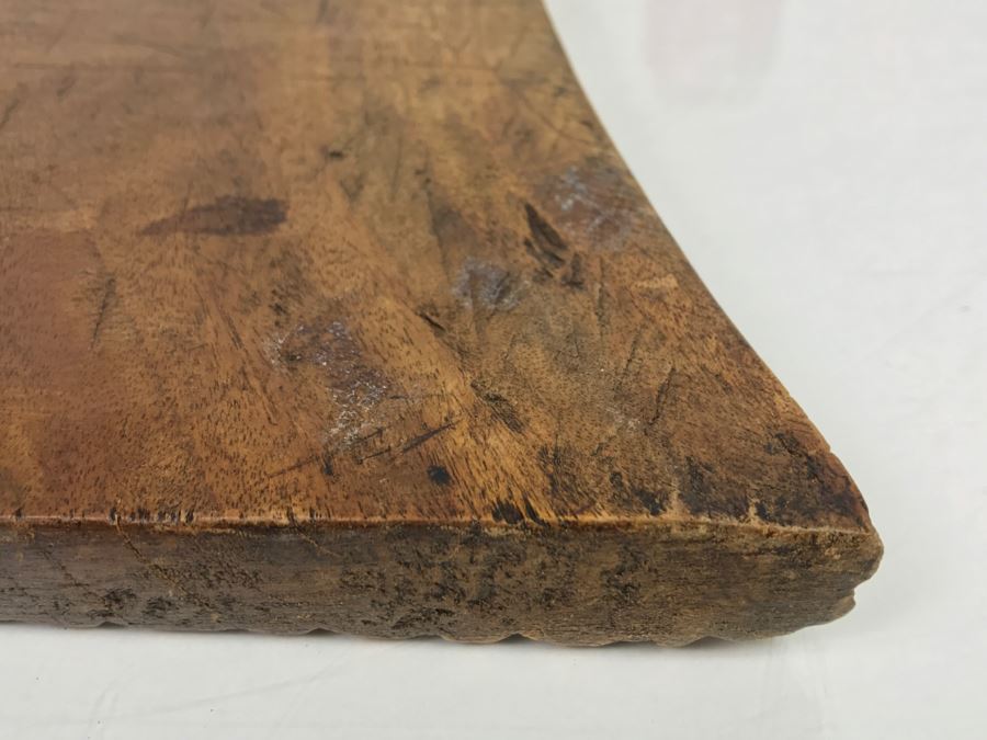 Vintage Wood Carving Depicting Woman By Boat [Photo 23]