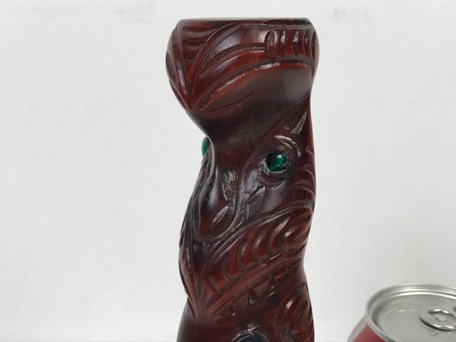 Hand Carved Maori Art Wooden Sculpture By Tipuna Wood Carvings Rotorua, NZ [Photo 16]