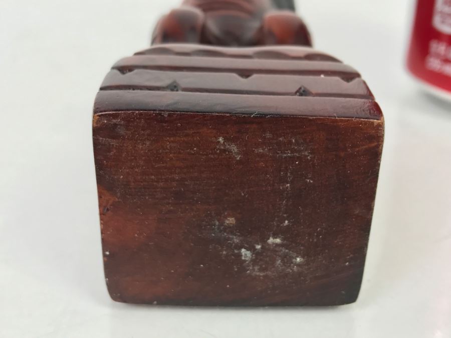 Hand Carved Maori Art Wooden Sculpture By Tipuna Wood Carvings Rotorua, NZ [Photo 18]