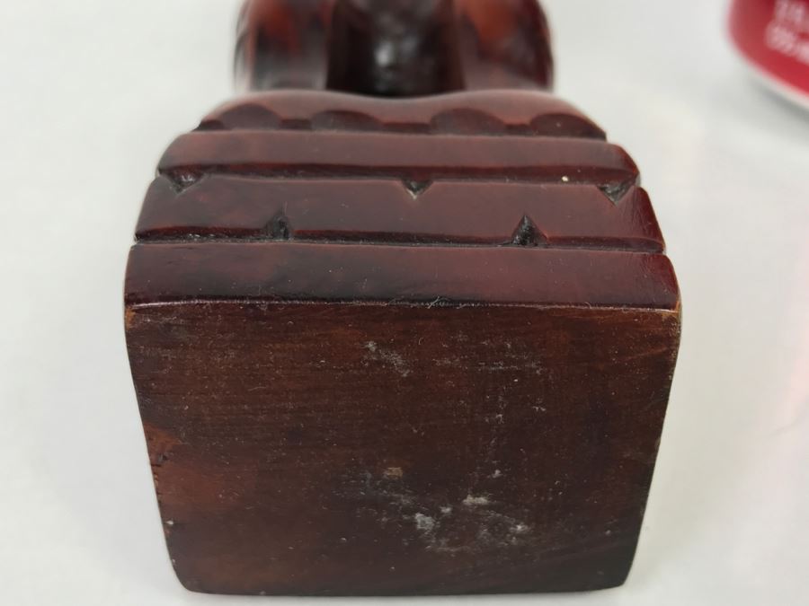 Hand Carved Maori Art Wooden Sculpture By Tipuna Wood Carvings Rotorua, NZ [Photo 17]