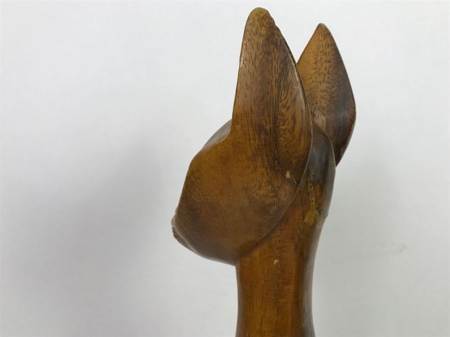 Large Hand Carved Cat Sculpture [Photo 13]