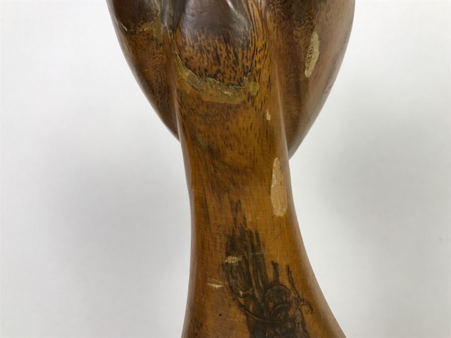 Large Hand Carved Cat Sculpture [Photo 12]