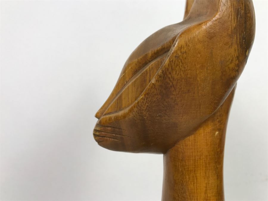 Large Hand Carved Cat Sculpture [Photo 18]