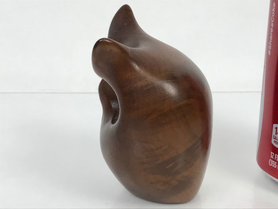 Carved Wooden Owl Sculpture [Photo 8]